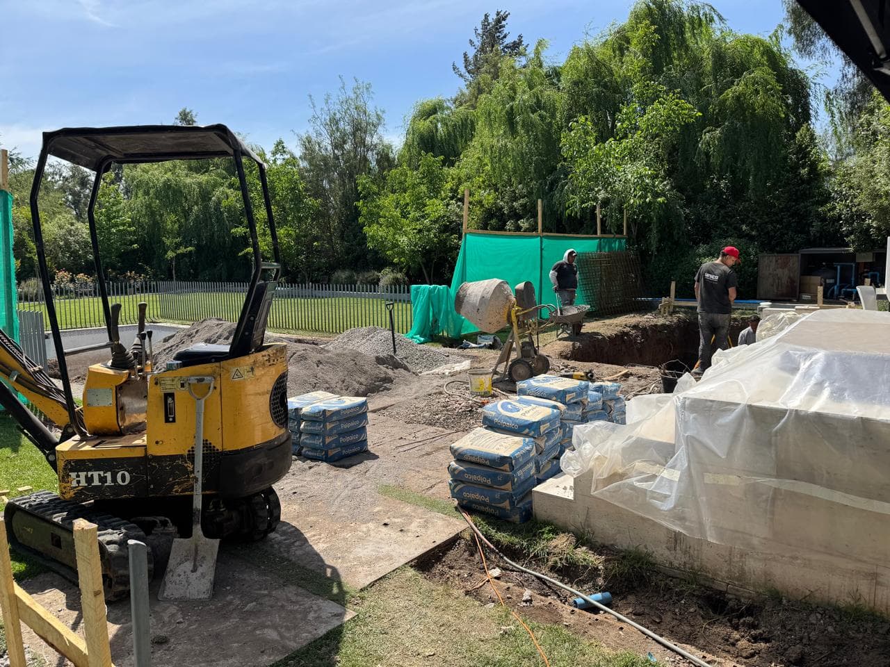 Construcción Piscina de Mármol - Vista 2