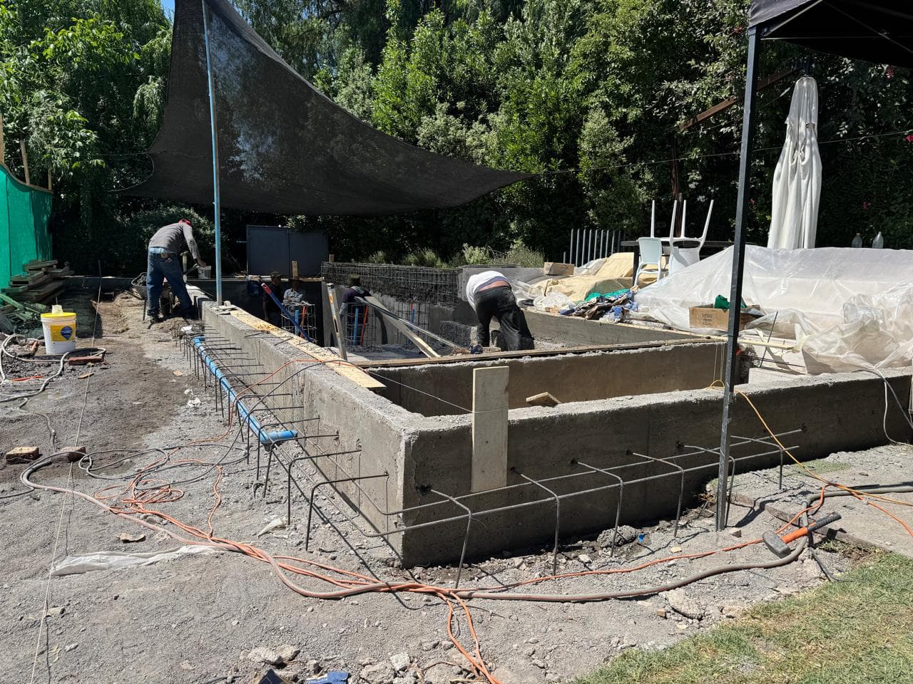 Construcción Piscina de Mármol - Vista 3